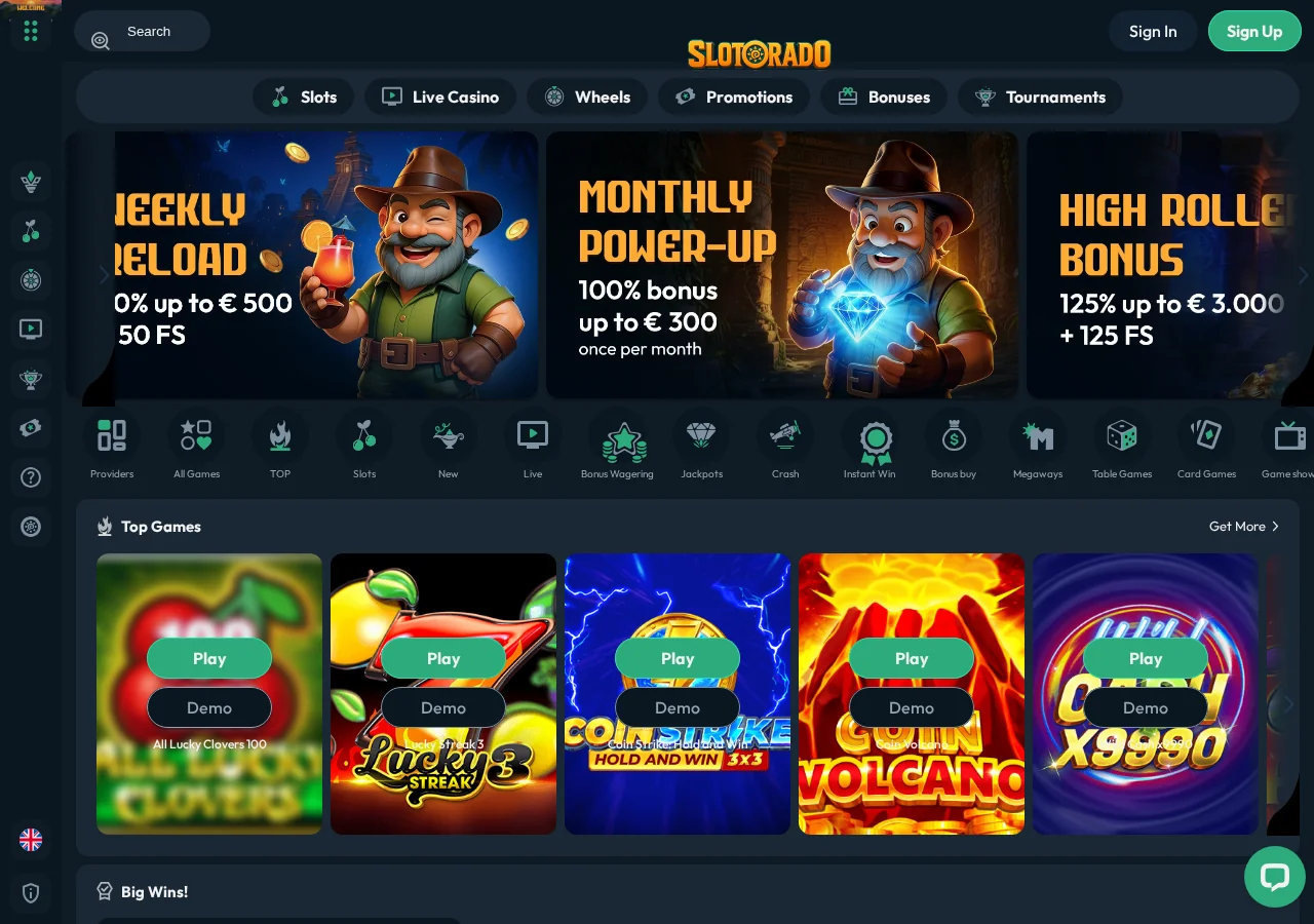 Slotorado overview